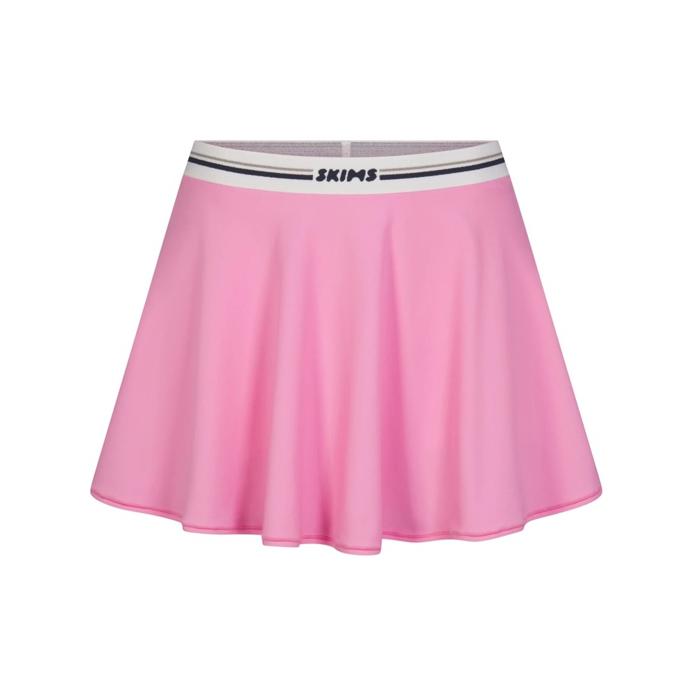 SKIMS NWT Fits Everybody Logo Skirt | Sugar Pink Size Small